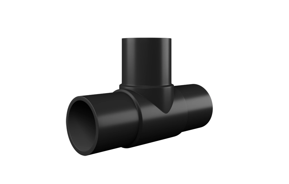 Тройник литой удлиненный Вода ПЭ100 SDR 17 110 мм